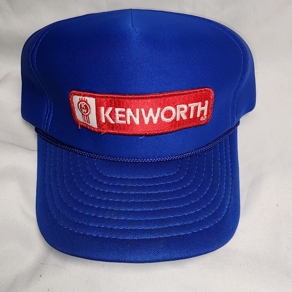 Kenworth Blue Cap Snapback With Red Patch NWOT